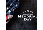 No Games Memorial Day Weekend!
